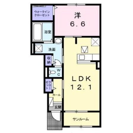 St.メゾン.DⅡの物件間取画像